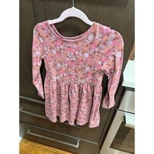 Cat & Jack Girls Floral Dress 5T Kids‎ Long Sleeve